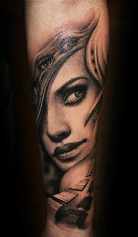 Stunning Female Portrait Tattoo Designs for a Timeless Look